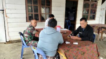 Babinsa Tigalingga Dorong Pendirian Gerai Koperasi KDKMP, Bangkitkan Ekonomi Desa Bukit Lau Kersik