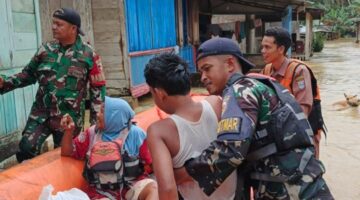 TNI AL Kerahkan Kekuatan, Bantu Korban Bencana Alam di Sumbar dan Sumut