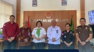 ‎Kepala Rutan Kabanjahe dan Kepala Bapas Medan Silaturahmi ke Kejari Karo, Bahas Penerapan KUHP Baru