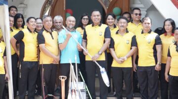 Bakti Religi Sambut Natal 2025, Personel Kristiani Polres Metro Jakarta Utara Gelar Aksi Bersih-bersih Gereja di Sunter