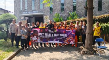 Polsek Metro Penjaringan Gelar Bakti Religi & Sosial di Gereja Stella Maris Sambut Natal 2025