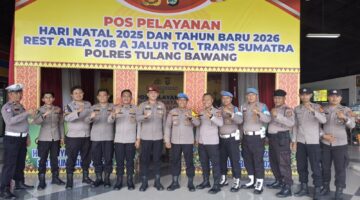 Propam Polres Tulang Bawang Sikat Disiplin Personel! Ops Lilin Krakatau 2025 Dikawal Ketat Demi Pelayanan Prima Masyarakat