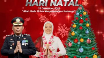Kapolres Simalungun dan Ketua Bhayangkari : “Selamat Natal 2025, Allah Hadir Untuk Menyelamatkan Keluarga”