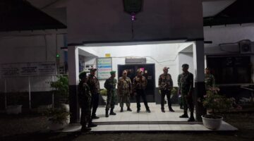 Patroli Malam bersama Ormas, Koramil 05/BD Jaga Kondusifitas Wilayah