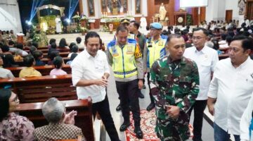 Forkopimda Boyolali Patroli Malam Natal, Pastikan Ibadah Berlangsung Aman dan Damai