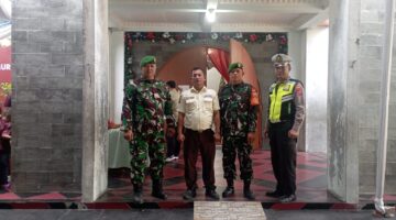 Babinsa Koramil 0201-02/MT Monitoring Ibadah Natal di Gereja HKBP Sidorame