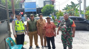 Babinsa Koramil 06/MS Bantu Kegiatan Pengamanan di Gereja Yang Ada di Wilayah Binaan 