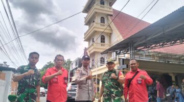 Ciptakan Rasa Aman Ibadah Natal, Kodim 1310/Bitung Terjunkan Personelnya