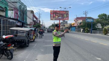 Polres Tebingtinggi Pengaturan Lalu Lintas Dalam Operasi Lilin Toba 2025