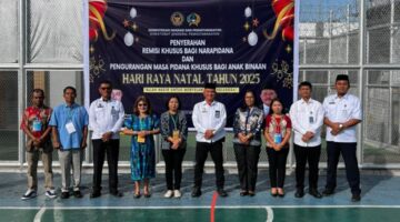 Momentum Hari Natal, Rutan Kabanjahe Serahkan Remisi Khusus kepada 202 Narapidana, 2 Bebas