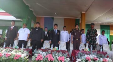 Dandim 0108/Agara Hadiri Upacara Hari Amal Bhakti Ke- 80
