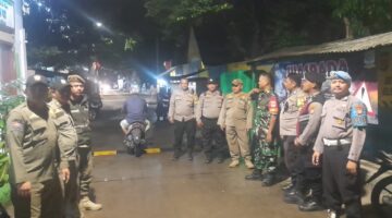 Polsek Koja Gelar Operasi KRYD Dini Hari, Antisipasi Tawuran dan Kejahatan Jalanan