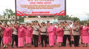 Sertijab Akbar Polres Simalungun: 6 Kapolsek Ganti Baju, 2 Kasat Baru Siap Aksi, Kapolres : “Jabatan Adalah Amanah Tuhan!”