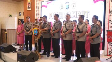 Suasana Suka Cita Warnai Sertijab Polres Simalungun, Pejabat Utama Kompak Dukung Penyegaran Organisasi