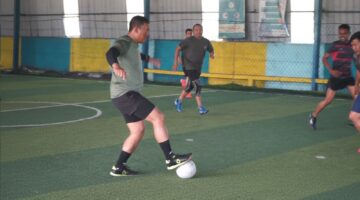 Pererat Soliditas, Kodim Abdya Gelar Turnamen Futsal Antar Prajurit