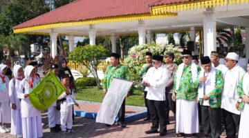 Asisten I Pemerintahan dan Kesejahteraan Rakyat, Drs Zainal Abidin Hutagalung MAP ,Manasik Haji MDTA Perkuat Pendidikan Keagamaan Generasi Muda Deli Serdang