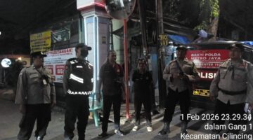 Polsek Cilincing Gelar Apel KRYD, Kapolsek: Patroli Difokuskan Cegah Tawuran