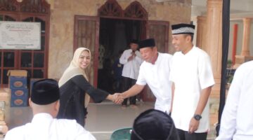 Wujud Kepedulian, Dandim 0209/LB Melayat ke Rumah Duka Nenek Bupati