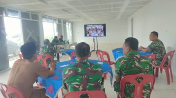Gerai KDKMP Lae Nuaha Rampung 100 Persen, Kasdim 0206/Dairi Ikuti Zoom dengan Wakil Panglima TNI Bahas Percepatan Pembangunan