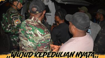 Wujud Kepedulian Nyata Satgas PAMTAS RI-PNG Mobile Yonif 725/Woroagi Untuk Rakyat