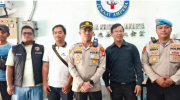 Kapolsek Pademangan Tinjau Pengamanan Ibadah Jumat Agung di Sejumlah Gereja