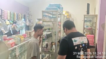 Respon Cepat Polisi Tindaklanjuti Laporan 110, Polsek Koja Cek Dugaan Penjualan Obat Terlarang di Rawabadak