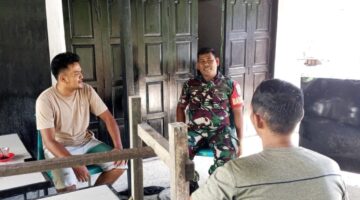 BABINSA KORAMIL 05/DARUL MAKMUR LAKUKAN KOMSOS DENGAN WARGA BINAAN