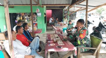 Pererat Silaturahmi, Babinsa Lakukan Komsos dengan Tokoh Pemuda