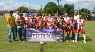 PS Kodim 0212/Tapsel Melaju Ke Babak 8 Besar Pada Turnamen Sepakbola Lapas Cup