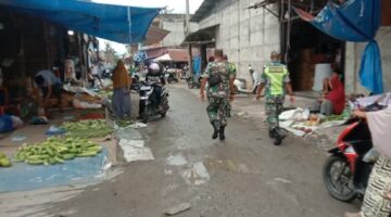 Anggota Koramil 01/Kuala Gelar Patroli untuk Ciptakan Keamanan dan Ketertiban