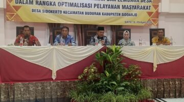Pemdes Sidokerto Gelar Bimtek, Perkuat Sinergitas dan Layanan Publik
