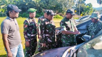 Jaga Disiplin Prajurit dalam Berlalu Lintas, Dandim 0110/Abdya Cek Kendaraan Personel