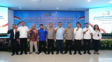 Polda Metro Jaya Gelar Dialog Desk Ketenagakerjaan, Serap Aspirasi Buruh Secara Langsung