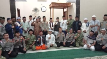 Kasdim 0108/Agara Hadiri Berjamaah Subuh Keliling (Bershuling) Rutin Di Gelar Bersama Forkopimda
