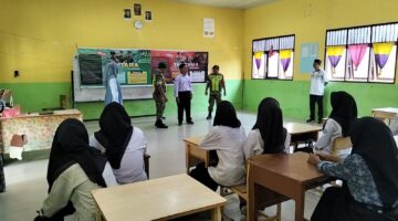 Babinsa Koramil 0108-07/Semadam Sosialisasi Rekrutmen Caba dan Cata Gel II Tahun 2026