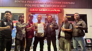 Polres Metro Bekasi Minta Tangkap Pelaku Usaha ilegal Yang Sudah Pengeroyokan Aniyaya Wartawan Sedang Bertugas 