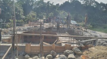 Percepatan Infrastruktur Jembatan Gantung Perintis di Agara memasuki Progres 13,98 Persen