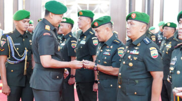 Pangdam I/BB Pimpin Sertijab dan Tradisi Korps Pejabat Utama di Makodam I/BB
