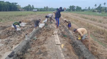 20 Sasaran Fisik Dikerjakan Satgas TMMD 128 Kodim 0203/Langkat 