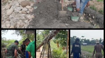 TMMD 128 Gebang,Pembuatan 5 Sumur Bor ,dan Peningkatan Jalan 1500 M Terus Dikebut Satgas 