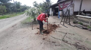 Wujudkan Sanitasi Air Bersih,TMMD 128 Kodim 0203/Lkt Membangun 5 Titik Sumur Bor