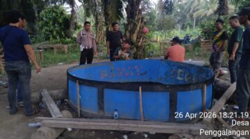 Respon Laporan Warga, Polsek Tebingtinggi Cek Lokasi Sabung Ayam Di Penggalangan