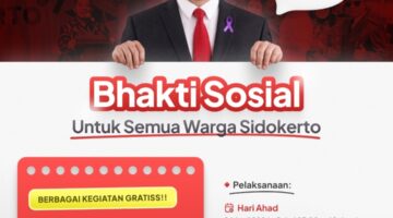 Subagyo dan Relawan Gelar Bakti Sosial Kesehatan Gratis bagi Warga Sidokerto 
