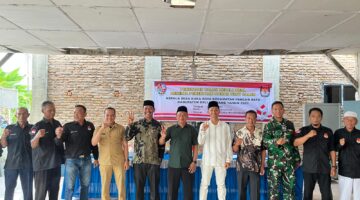 Serka Helmuther Sahala Memonitor Penetapan Calon Kepala Desa Suakaraya dan Pengundian Nomor Urut Calon Kepala Desa Sukaraya