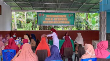 Penyuluhan Kesehatan Warnai Kegiatan TMMD Ke-128 Tahun 2026 di Sungai Geringging