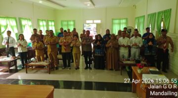Kapolsek Padanghulu Hadiri Rapat Pembentukan Kwartir Ranting Pramuka Kecamatan Tebingtinggi Kota