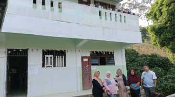 Prihatin Kondisi Sekolah Memprihatinkan, Ketua Al Haura Sumut Ernawati Br Sitepu Sambangi Yaspen Raudatul Multazam Karo