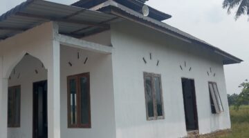 Rehab Musholah Babujanah Rampung, Umat Muslim Desa Pasar Rawa Nyaman Beribadah