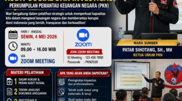 Perkuat Pengawasan Anggaran, PKN Gelar Pelatihan Investigasi dan Audit Sosial Nasional