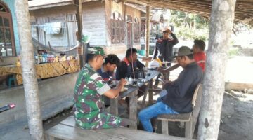 Babinsa Jalin Komsos Ke Warga Binaan Himbau Bahaya Narkoba Dan Judi Online